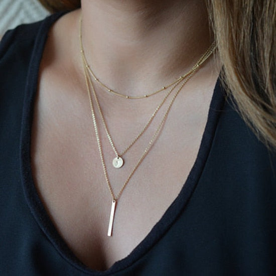 Pendant necklace - Silver-coloured - Ladies