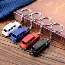 Load image into Gallery viewer, Vicney New Arrival Four Color Taxi Key Chain High Quslity Zinc Alloy Car Keychain For Men Fashion Jewelry Key Chain Ring For key