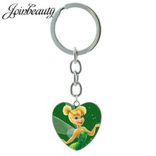 Load image into Gallery viewer, JOINBEAUTY Cute Fairy Keychain Cartoon Movie Case For Tinker Bell Keychain Ring Women Girls Dream Wonderland Jewelry gifts HP267