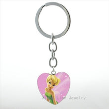 Load image into Gallery viewer, JOINBEAUTY Cute Fairy Keychain Cartoon Movie Case For Tinker Bell Keychain Ring Women Girls Dream Wonderland Jewelry gifts HP267