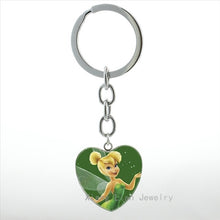 Load image into Gallery viewer, JOINBEAUTY Cute Fairy Keychain Cartoon Movie Case For Tinker Bell Keychain Ring Women Girls Dream Wonderland Jewelry gifts HP267