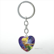 Load image into Gallery viewer, JOINBEAUTY Cute Fairy Keychain Cartoon Movie Case For Tinker Bell Keychain Ring Women Girls Dream Wonderland Jewelry gifts HP267