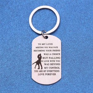 Personalized Customize Engraving  Key Chain Stainless Steel Calendar Highlighted Date Car Logo Plate Number  Anti-lost Keyring