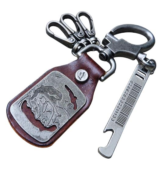 Hephis Heavy Duty Key Chain Bottle Opener,Carabiner Car Key Chains for Men  and Women