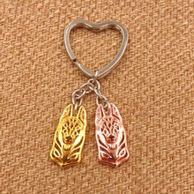 Load image into Gallery viewer, 2019 Belgian Malinois Dog Animal Gold Silver Plated Metal Pendant Keychain For Bag Car Women Men Key Ring Love Jewelry K149